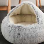 Cat Cave Winter Bed - Cozy Insulated Pet Shelter for Indoor Cats