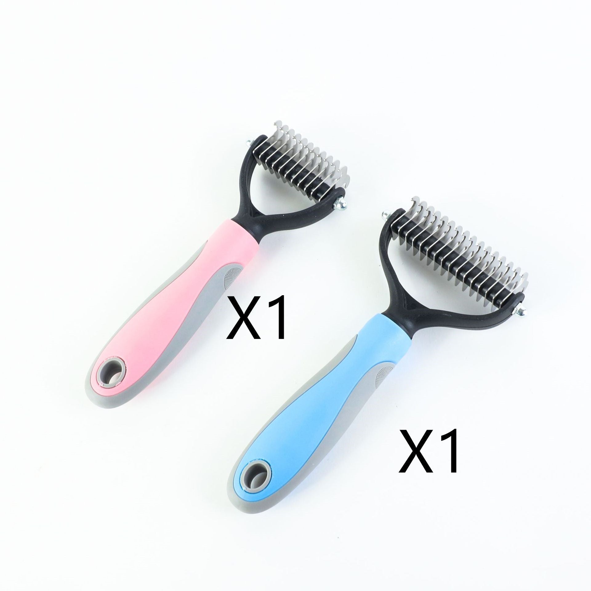2fd916e9-9f32-4084-a634-fd92ddc60e29.jpg Pet Hair Removal Comb – Self Cleaning Brush | Deshedding Grooming Tool For Cats & Dogs - Image 1
