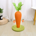 Sisal Climbing Frame - Two-Color Radish Cat Climbing Toy With Claw Stick