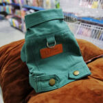 Denim Dog Coat - Small Medium Dog Clothes | Spring Pet Clothing Jacket