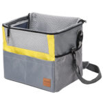 Waterproof Bicycle Basket – Secure Zippered Pet Carrier for Small Dogs