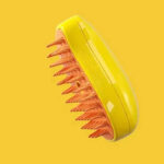 3 in 1 Cat Brush | Pet Grooming Brush with Nano Mist Spray & Deshedding Tool