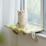 Cat Window Perch - Cozy Side Bed Shelf for Indoor Cats | Easy Install Cat Resting Spot