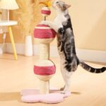 Cat Climbing Frame - Space Capsule Design Indoor Cat Tree & Playhouse Furniture