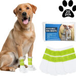 Waterproof Dog Booties – Disposable Pet Booties for Paw Protection & Injury Prevention