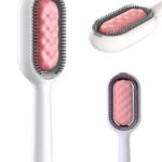 2 in 1 Cleaning Brush - Dual Sided Pet Grooming Brush for Cat Hair Removal